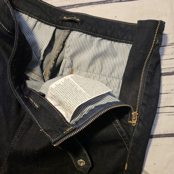 Massimo Dutti High Waist Bell Bottom Jeans Size 2 - Picture 7 of 12